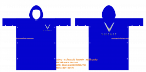Đặt áo mưa in logo công ty