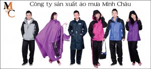 áo mưa minh châu