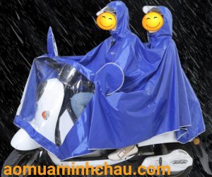 áo mưa đi xe máy 2 đầu
