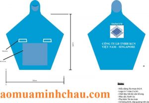 Áo mưa đi xe máy chữ A