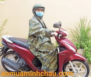 Áo mưa tặng nhân viên