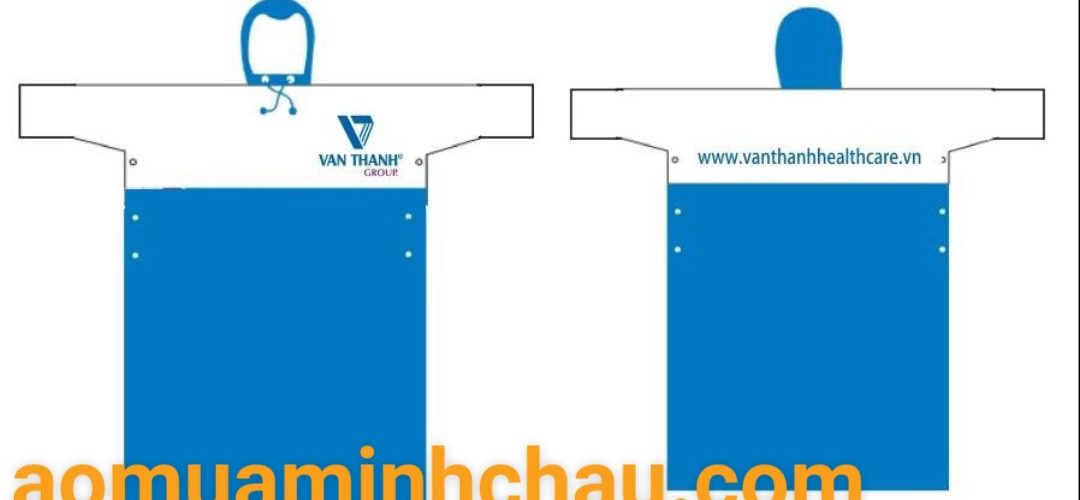 Áo mưa rạng đông in thương hiệu