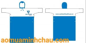 Áo mưa rạng đông in thương hiệu
