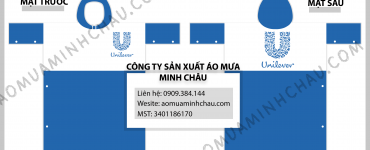 Đặt áo mưa in logo doanh nghiệp