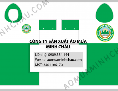 Sản xuất áo mưa xuất Campuchia