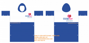 Nhận in logo áo mưa quà tặng