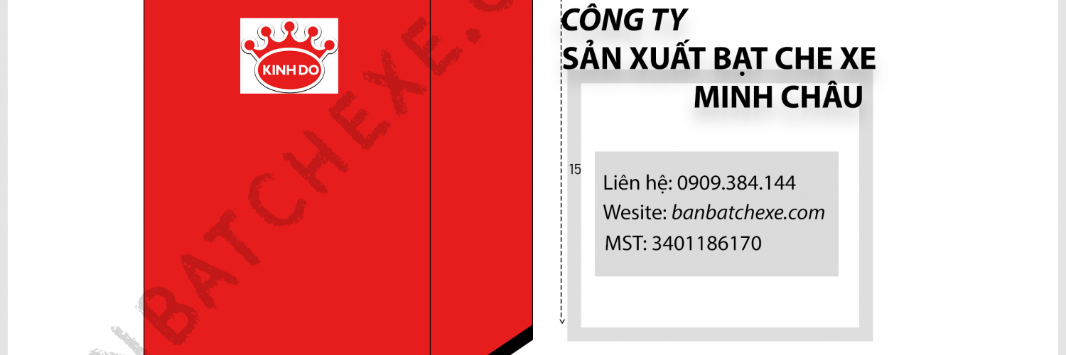 Áo trùm hàng hoá in logo