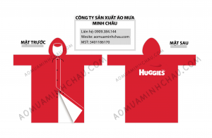 áo mưa là quà tặng sự kiện