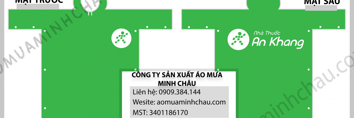 Áo mưa quà tặng nhà thuốc