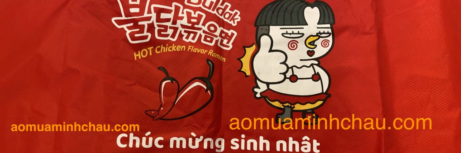 Áo mưa in nhiều màu