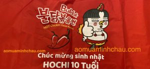 Áo mưa in nhiều màu