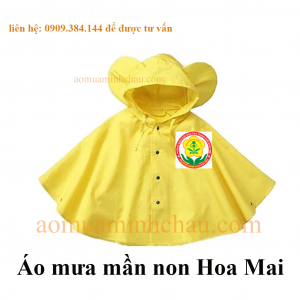 Áo mưa quà tặng trẻ mần non