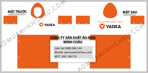 áo mưa Xe máy điện YAdea