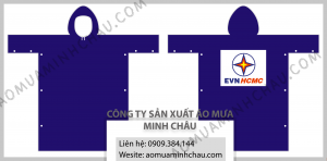 Áo mưa công đoàn công ty điện lực