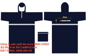 Áo mưa quà tặng Campuchia