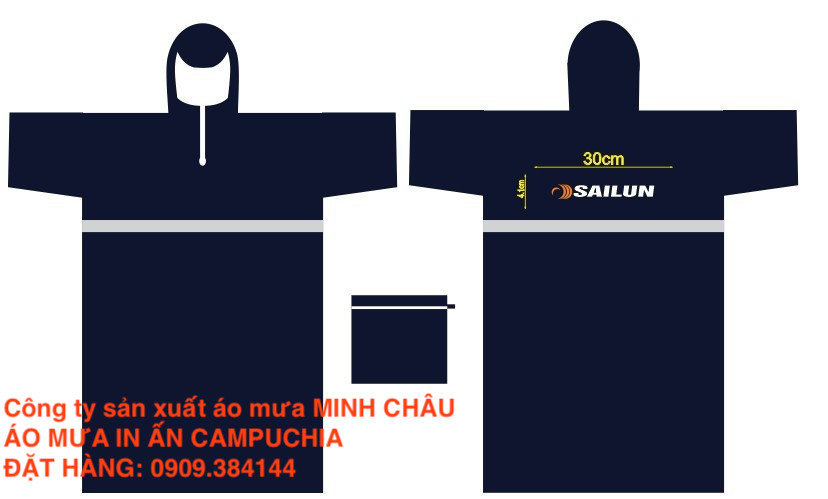Áo mưa quà tặng Campuchia