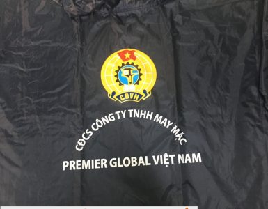 Sản xuất áo mưa in ấn quà tặng công đoàn