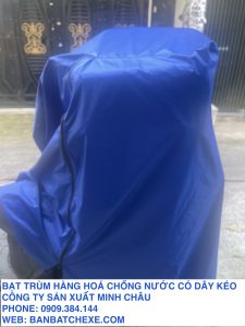 Áo trùm hàng hoá ngoài trời