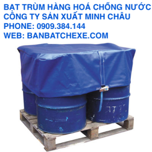 Áo trùm hàng hoá ngoài trời chống mưa