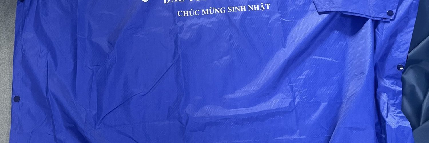 Cung cấp áo mưa quảng cáo ở tpHCM