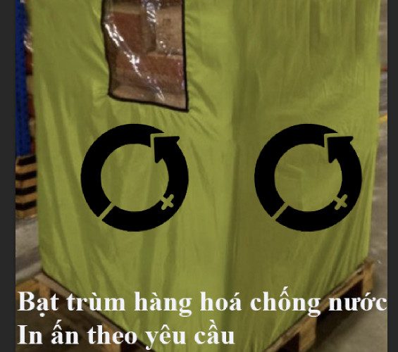 Áo trùm hàng in logo