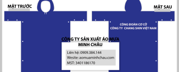 Xưởng in ấn áo mưa công đoàn