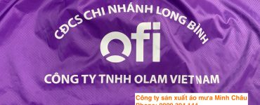 Đặt áo mưa tặng lễ quốc tế phụ nữ
