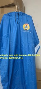 Áo mưa công đoàn cơ sở satra