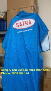 Áo mưa công đoàn satra