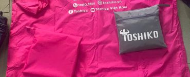 Áo mưa in logo thương hiệu theo yêu cầu