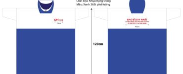 Áo mưa nhựa Rạng Đông in ấn quảng cáo