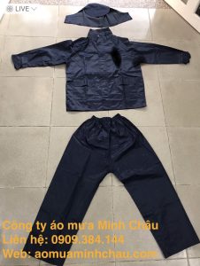 Áo mưa bộ theo yêu cầu