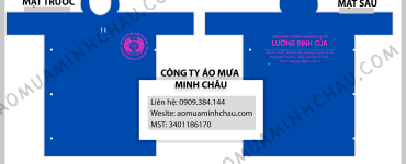 Áo mưa công đoàn trường học