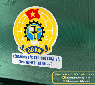 Áo mưa công đoàn cơ sở 8 tháng 3