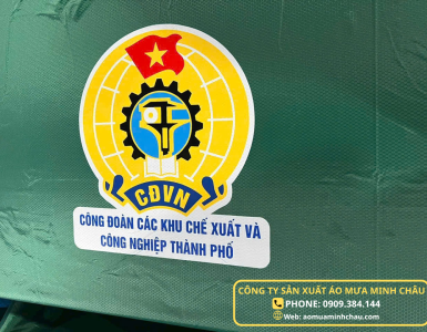 Áo mưa công đoàn cơ sở 8 tháng 3
