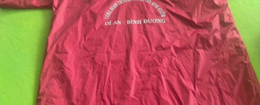 Sản xuất áo mưa công đoàn trường học