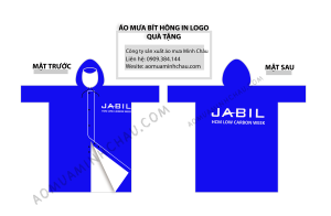 áo mưa day keo jabil 